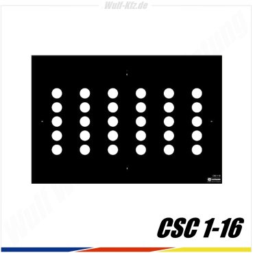 Hella Gutmann CSC-Tool Kalibriertafel Alfa Romeo CSC 1-16